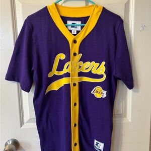 STARTERS Purple and Yellow Lakers Jersey Size S/CH #Lakers #NBA #Basketball